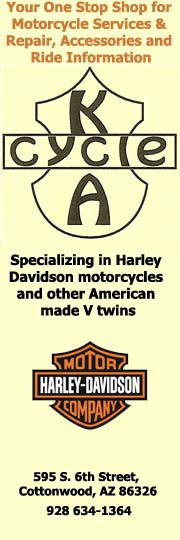 K A Cycles, Cottonwood, AZ